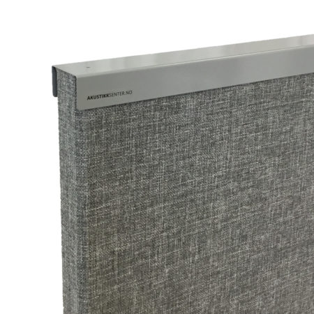 Top strip for sound-absorbing partition wall