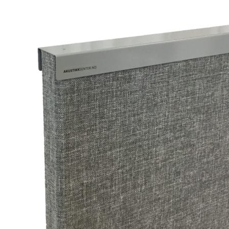 Top moulding for sound-absorbing partition wall