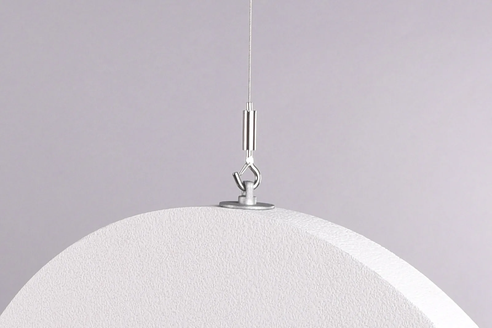 Wire suspension baffles