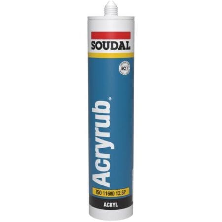 Soudal Akryrub Fugemasse - Hvit