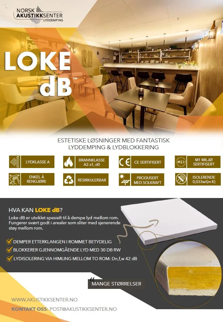 Loke™ dB 49 mm Lydblokkerende plate - Billede 3