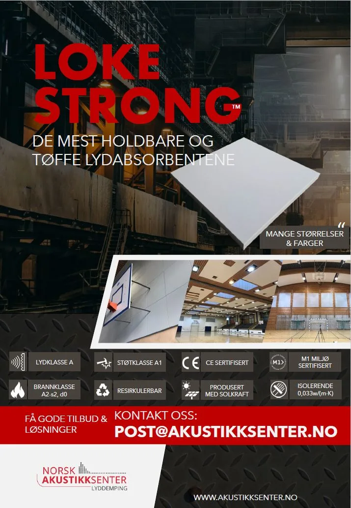 Loke™ Strong 40mm lyddempende plate - Bilde 3