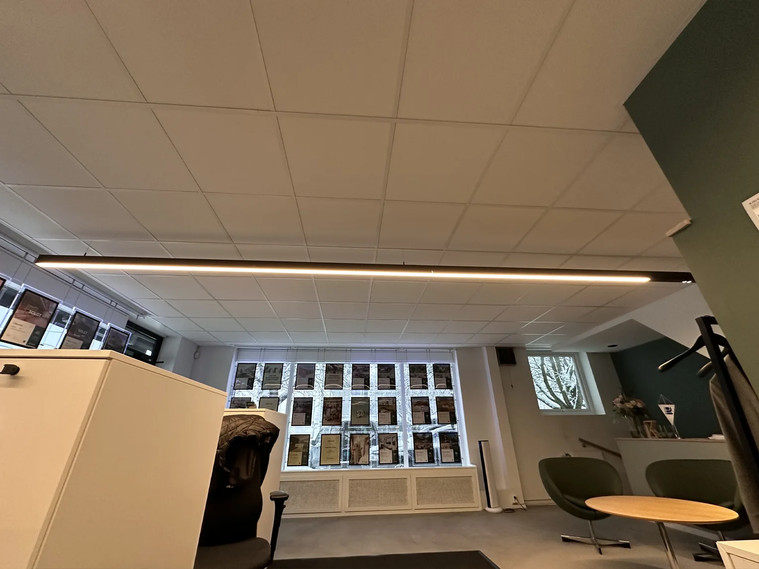 Komplett systemhimling MED himlingsplater